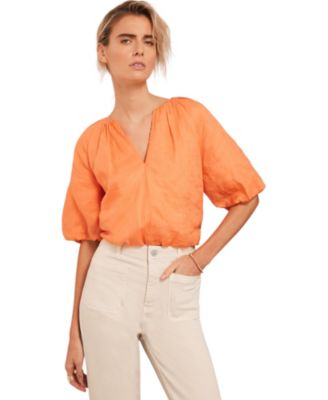  Women's Puff Sleeve Top