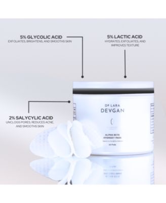  Alpha Beta Hydroxy Pads - 60 Count