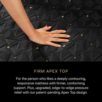 Black Hybrid Series Four Firm Apex Top Mattress
