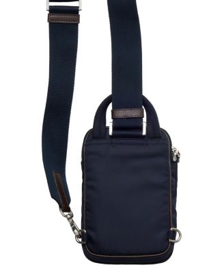 Re-Nylon And Leather Smartphone Case