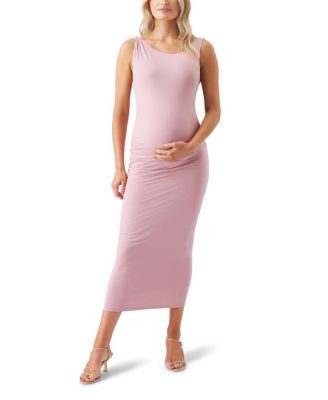 Luxe Knit Off Shoulder Dress