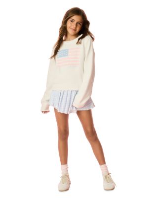 Girls' Viennetta Flag Sweater - Big Kid 