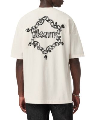 Oversized Drip Logo Graphic Tee