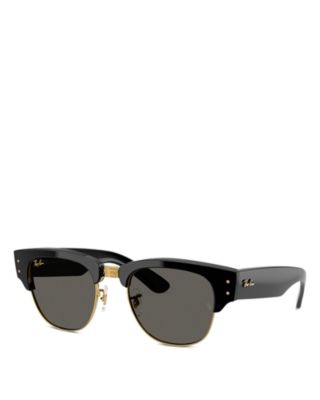 Mega Clubmaster A$AP Rocky Blacked Out Collection Square Sunglasses, 53mm