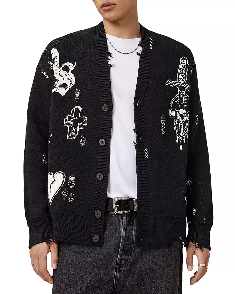 Allsaints Caledon Oversized Cardigan