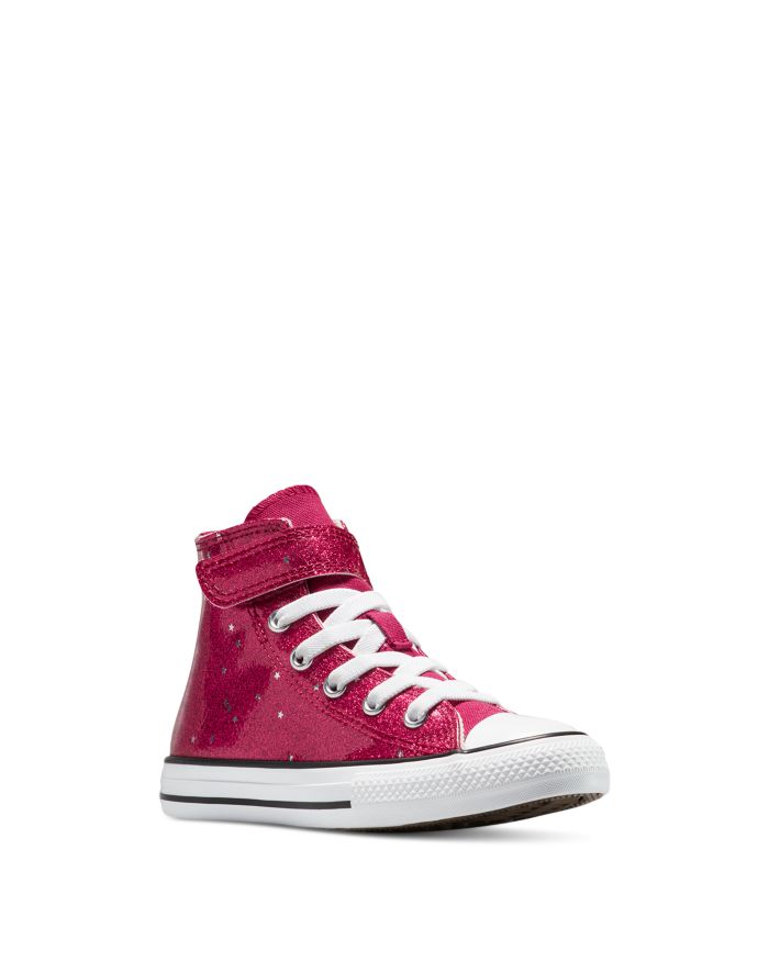 Girls' Chuck Taylor All Star Glitter Easy On Sport Sneakers - Toddler, Little Kid