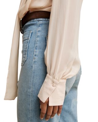 Tina Tie Neck Blouse