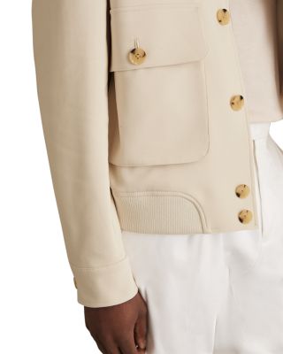 Barry Regular Fit Jersey Jacket