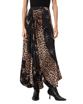Arleen Ruched Maxi Skirt