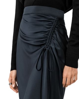 Alexia Ruched Maxi Skirt