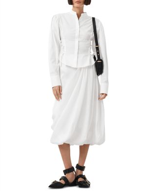 Evanna Lace Up Shirt