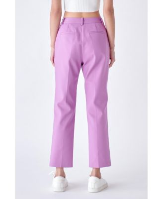  Women's Slim Cigarette Trousers