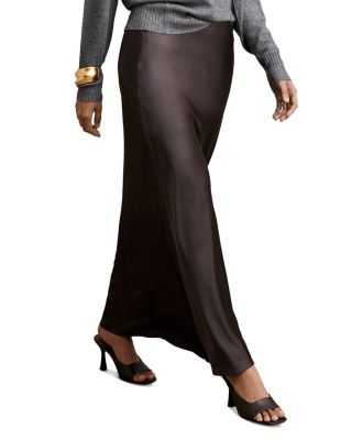 Saskia Silk Slip Skirt