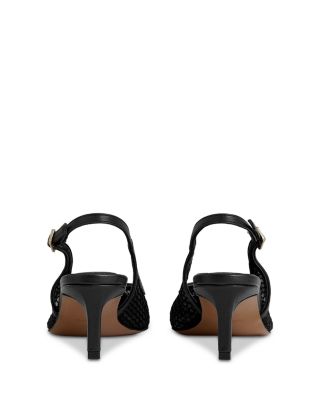 Women's Sirena Mesh Slingback Pumps