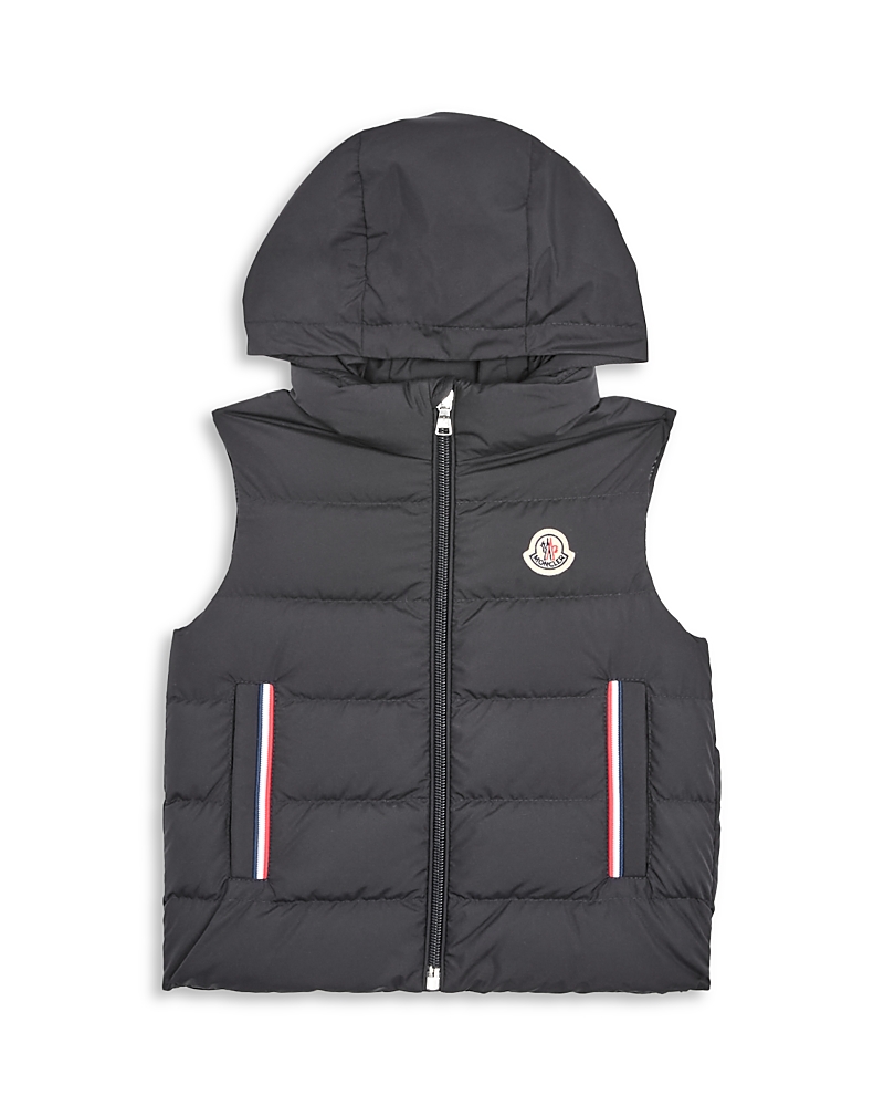 Moncler Boys' Buang Down Puffer Vest - Baby, Little Kid In Gray