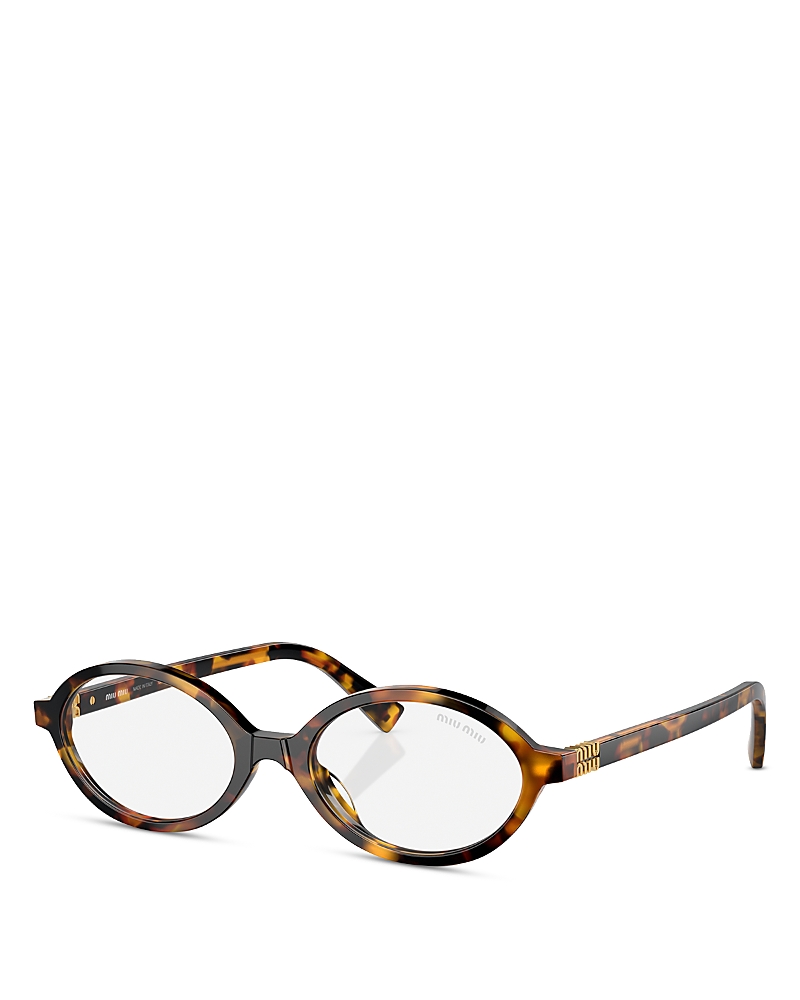 Miu Miu Smu 04z Glasses In Brown
