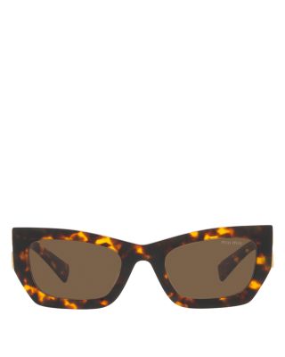 MU Rectangle Sunglasses, 53mm