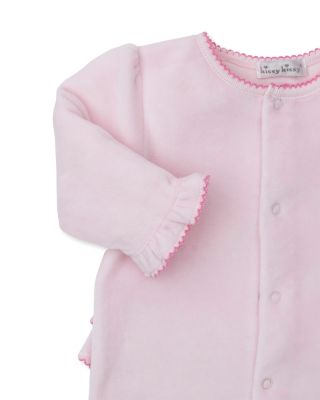Girls' Velour Footie One Piece - Baby
