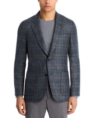 M&amp;eacute;lange Plaid Soft Jacket