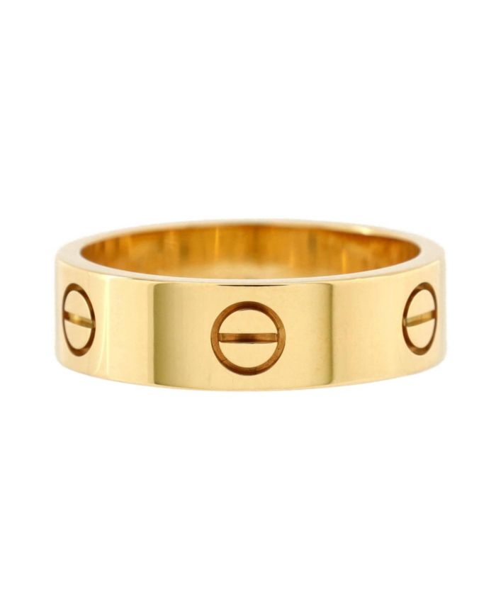 Love Band Ring 18K Gold