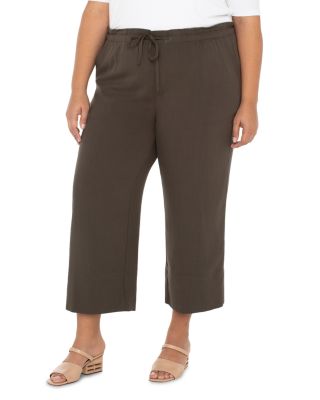 Wide Leg Cropped Pants