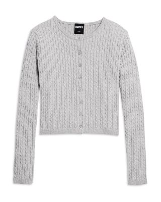 KatieJnyc - Girls' Tween Rory Crewneck Cardigan Sweater - Big Kid