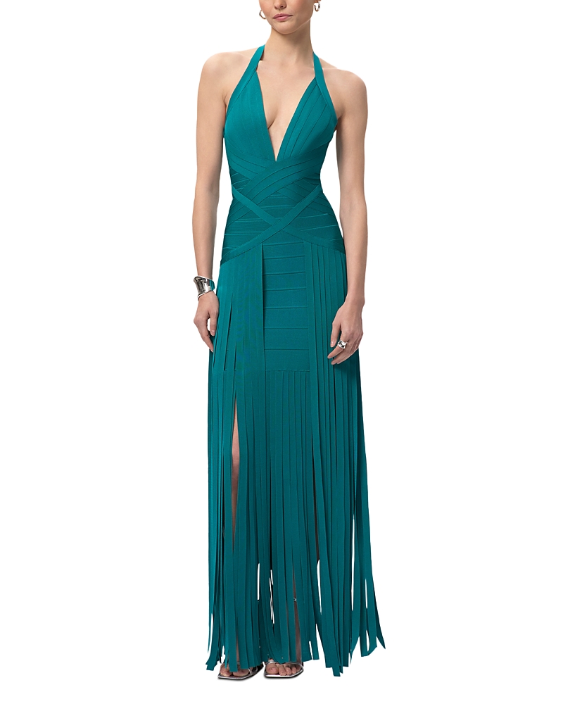 Herve Leger The Scarlet Gown In Blue