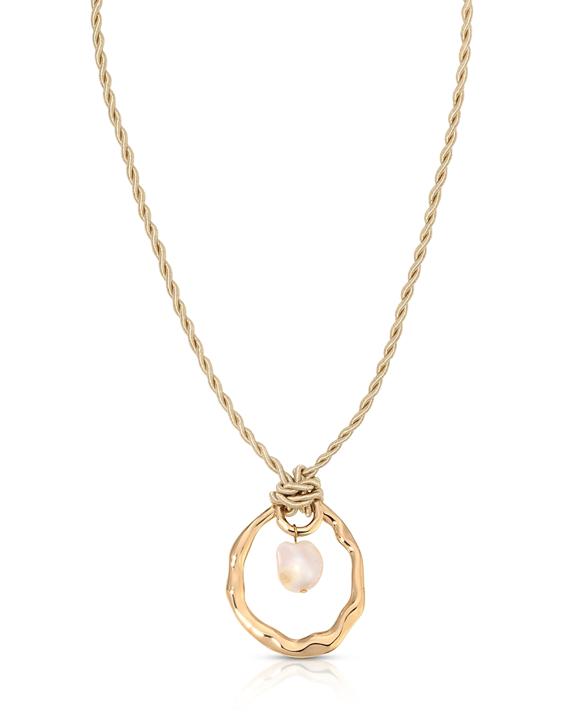 Ettika Nautical Cultured Freshwater Pearl Necklace, 36