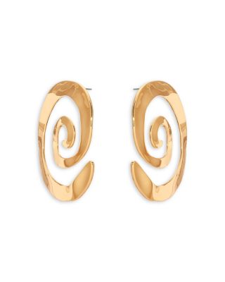 Aura Swirl Drop Earrings  