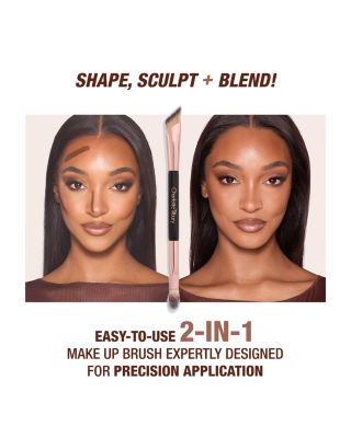 Super Nudes Shapewear Dual Ended Face Brush