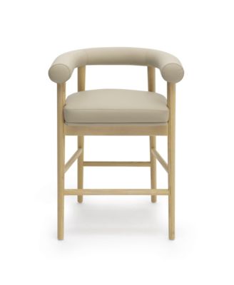 Spara Faux Leather Counter Stool