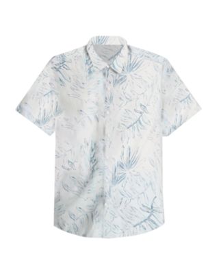 Short Sleeve French Placket Shirt