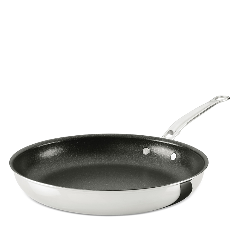 Hestan Probond Luxe 12.5 Professional Clad Stainless Steel Skillet With Titum Nonstick In Metallic