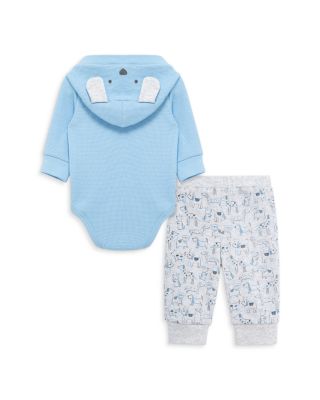 Boys' Puppy Hooded Bodysuit & Pants Set - Baby