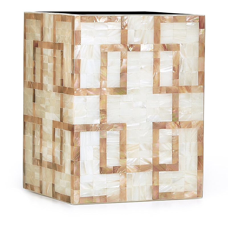 Labrazel Parquet Waste Basket In Multi