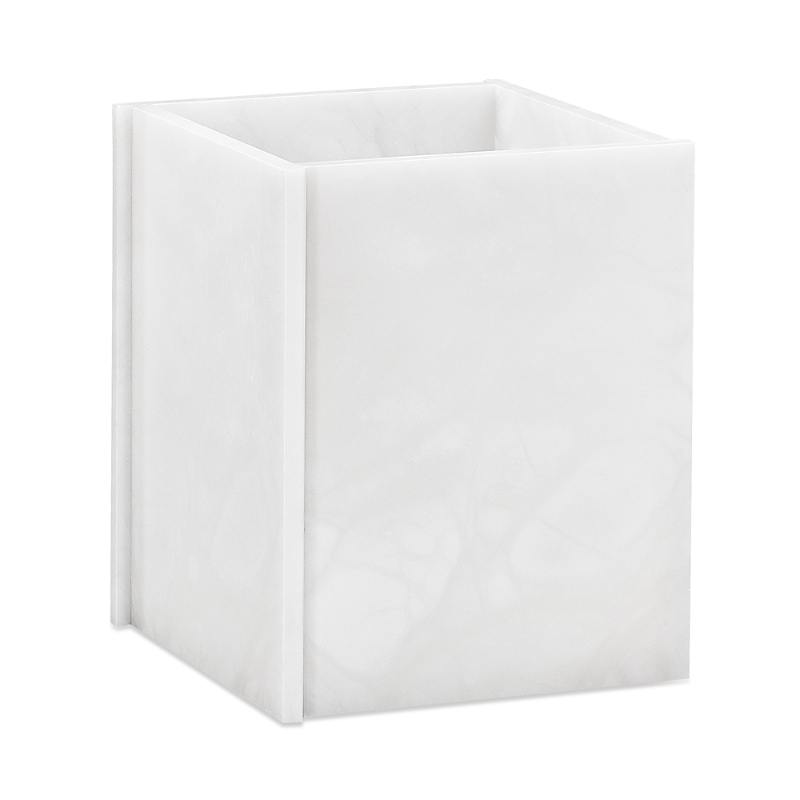 Labrazel Tatami Waste Basket In White