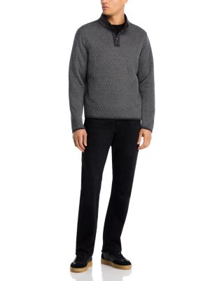 Snap Placket Quilted Pullover - Exclusive