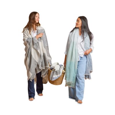 Como 360 Beach Wrap Linen Throw