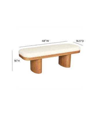 Ollie Performance Boucle Bench