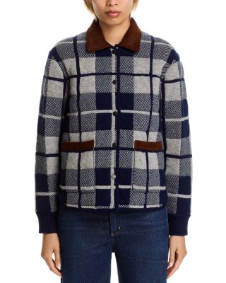 Quilted Plaid Jacket