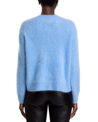 100% Cashmere Brushed Saddle Shoulder Sweater - Exclusive