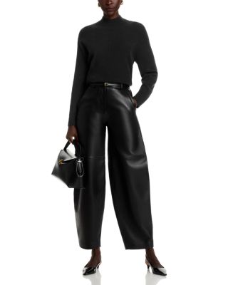 100% Cashmere Mock Neck Sweater - Exclusive