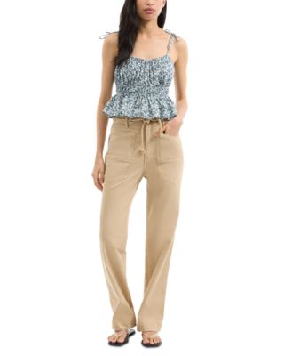 Erving Peplum Hem Top