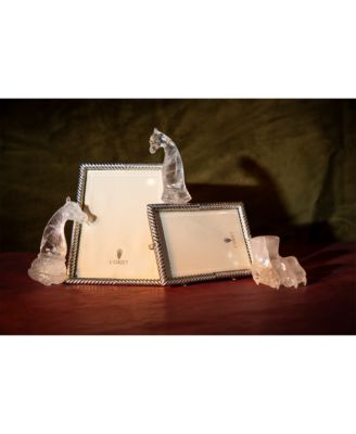 Deco Twist Platinum Frame, 5 x 7"