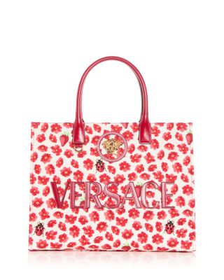 Versace - La Medusa Strawberry Fields Tote