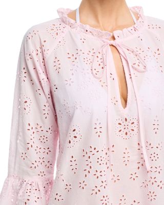 Embroidered Cover-Up Dress - Exclusive