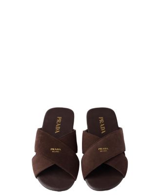  Women's Suede Slides