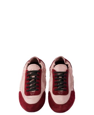  Women's Collapse Re-Nylon and Suede Sneakers
