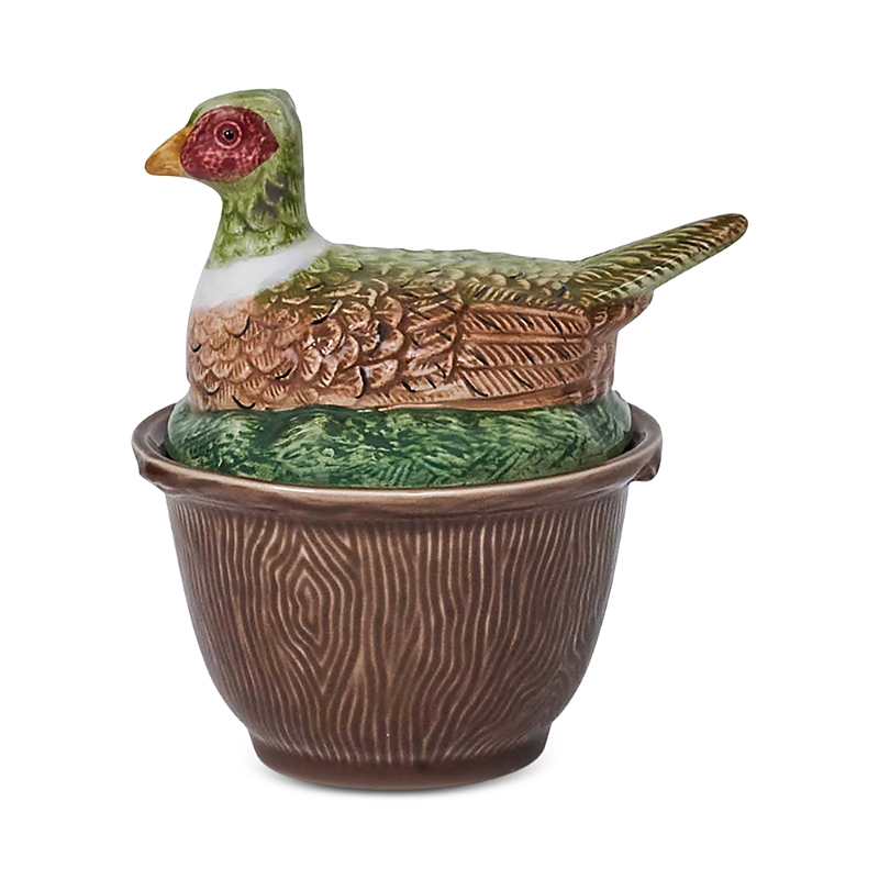 Juliska Forest Walk Pheasant Bowl With Lid In Multi