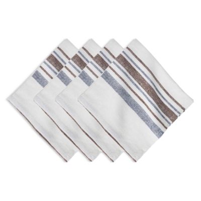 Danish Stripe Napkins, Set of 4